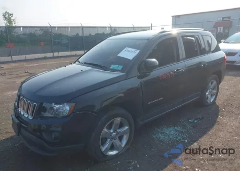 2014 Jeep Compass Latitude from USA, damaged, VIN 1C4NJDEB9ED717291